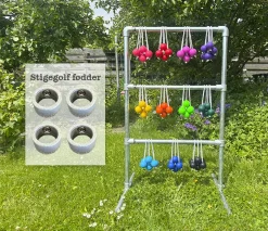 Fötter till stegegolf – ger stabilitet på hårt underlag