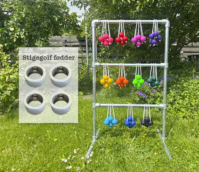 Fötter till stegegolf – ger stabilitet på hårt underlag