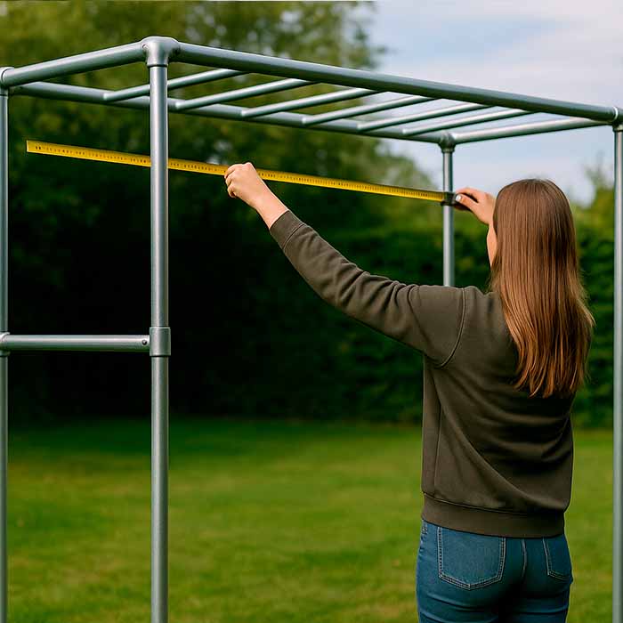 DIY monkey bars